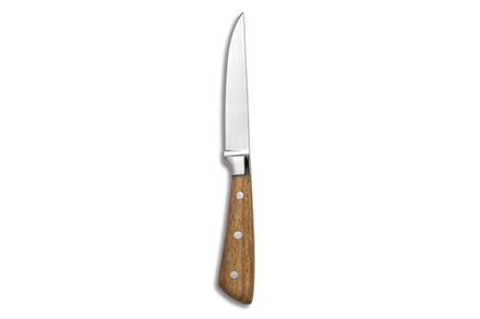 Нож для стейка деревянная ручка