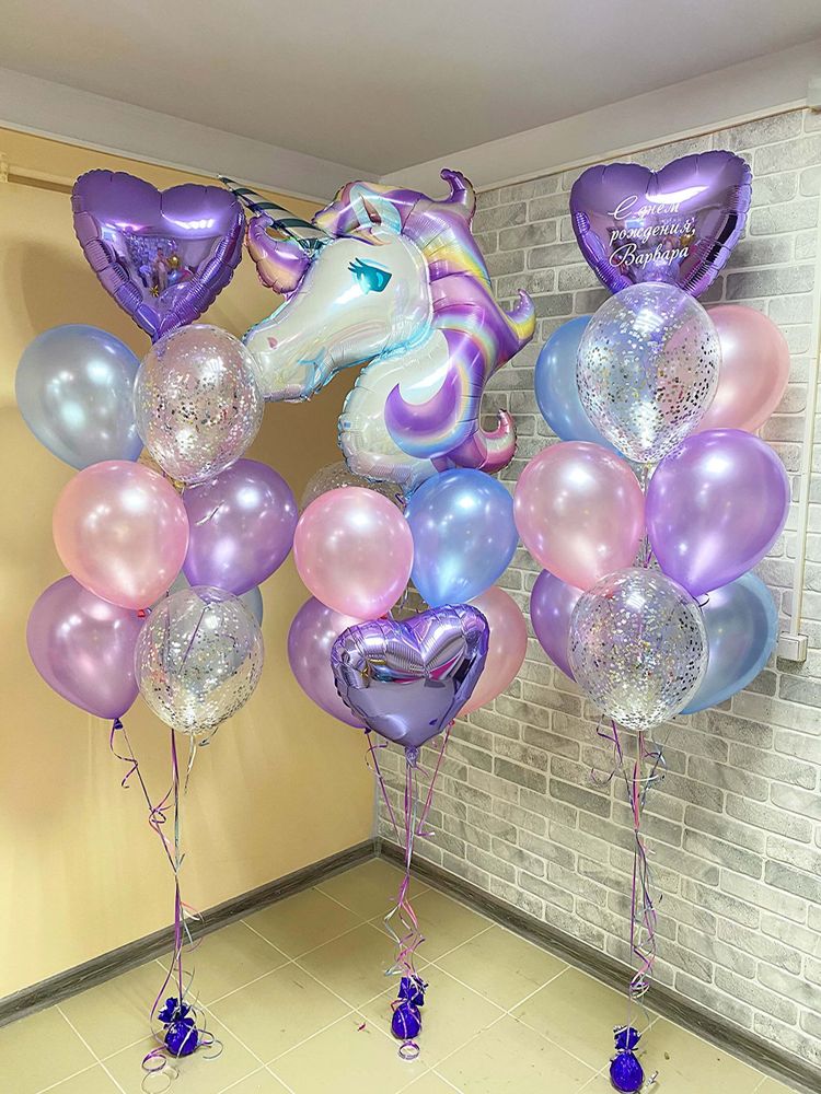 Воздушный единорог, набор шаров Воздушный единорог, набор шаров