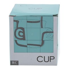 GAEM Кружка с крышкой и ложкой, 350 мл, L11,5 W8 H9,5 см, 4в.