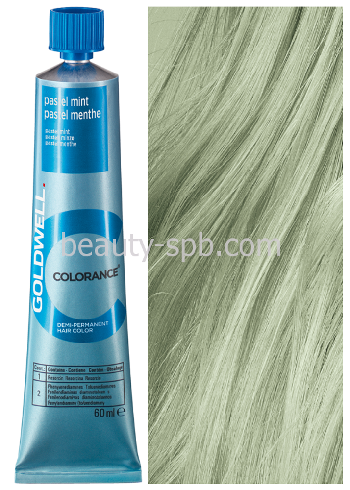 Goldwell Colorance PASTEL MINT пастельный мятный 60 мл