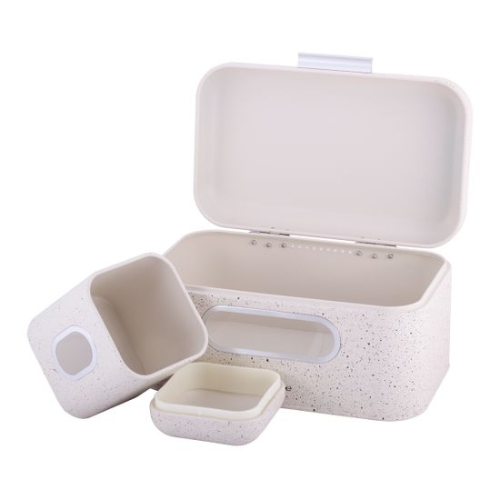 Хлебница Kamille KM-1112 с 2 емкостями для хранения