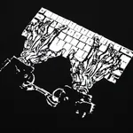 Лонгслив Heartz Slavery Color-Block Kimono черный