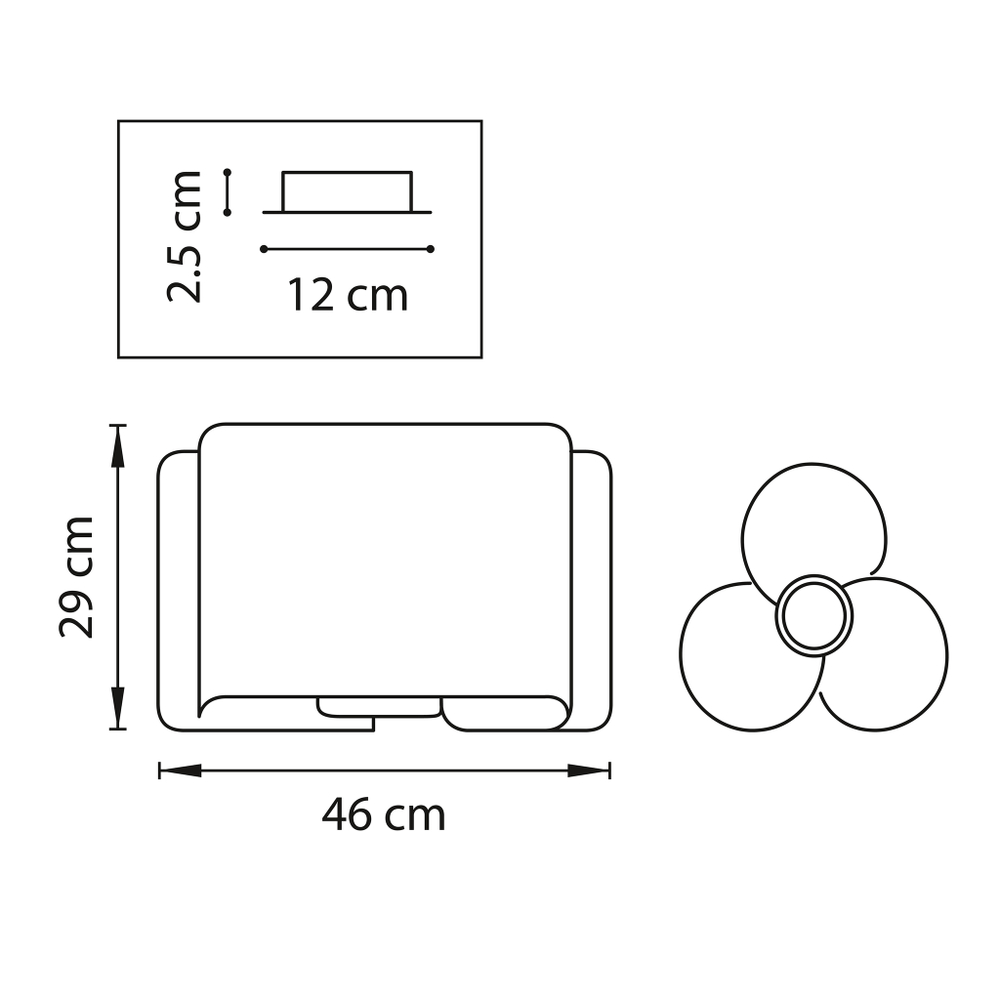 Потолочная люстра Pittore Lightstar 811032