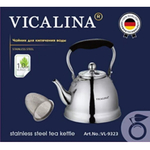 Чайник из нержавеющей стали 1л «Vicalina» с ситом, блеск