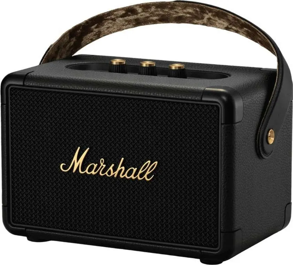 Портативная акустика Marshall Kilburn 2, чёрный (Black brass)