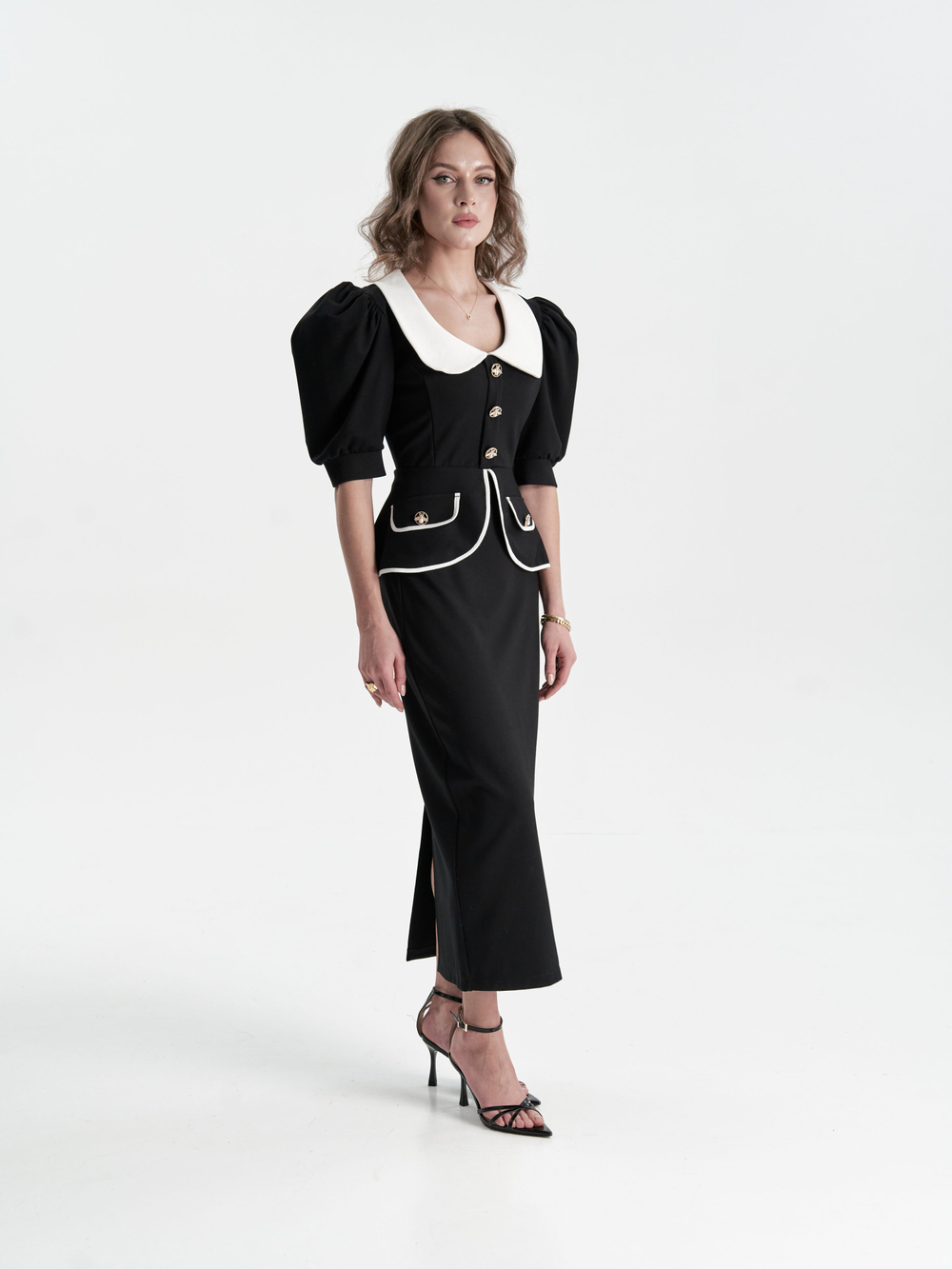 Жакет «Жена Президента» в черном оттенке