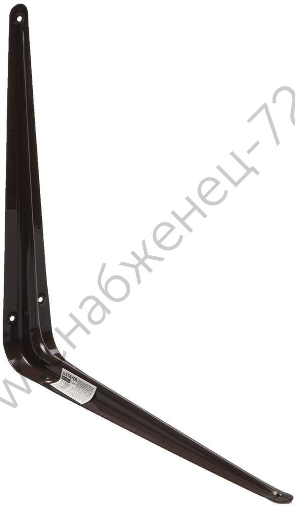 STAYER 345х300 мм, коричневый, уголок-кронштейн (37406-3)