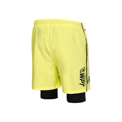 Мужские теннисные шорты Bullpadel Lirio Shorts Men - Yellow, Black