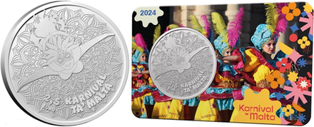 Мальта 2,5 евро, 2024 Мальтийский карнавал