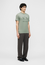 Armani Exchange Футболка с принтом - Зелёный