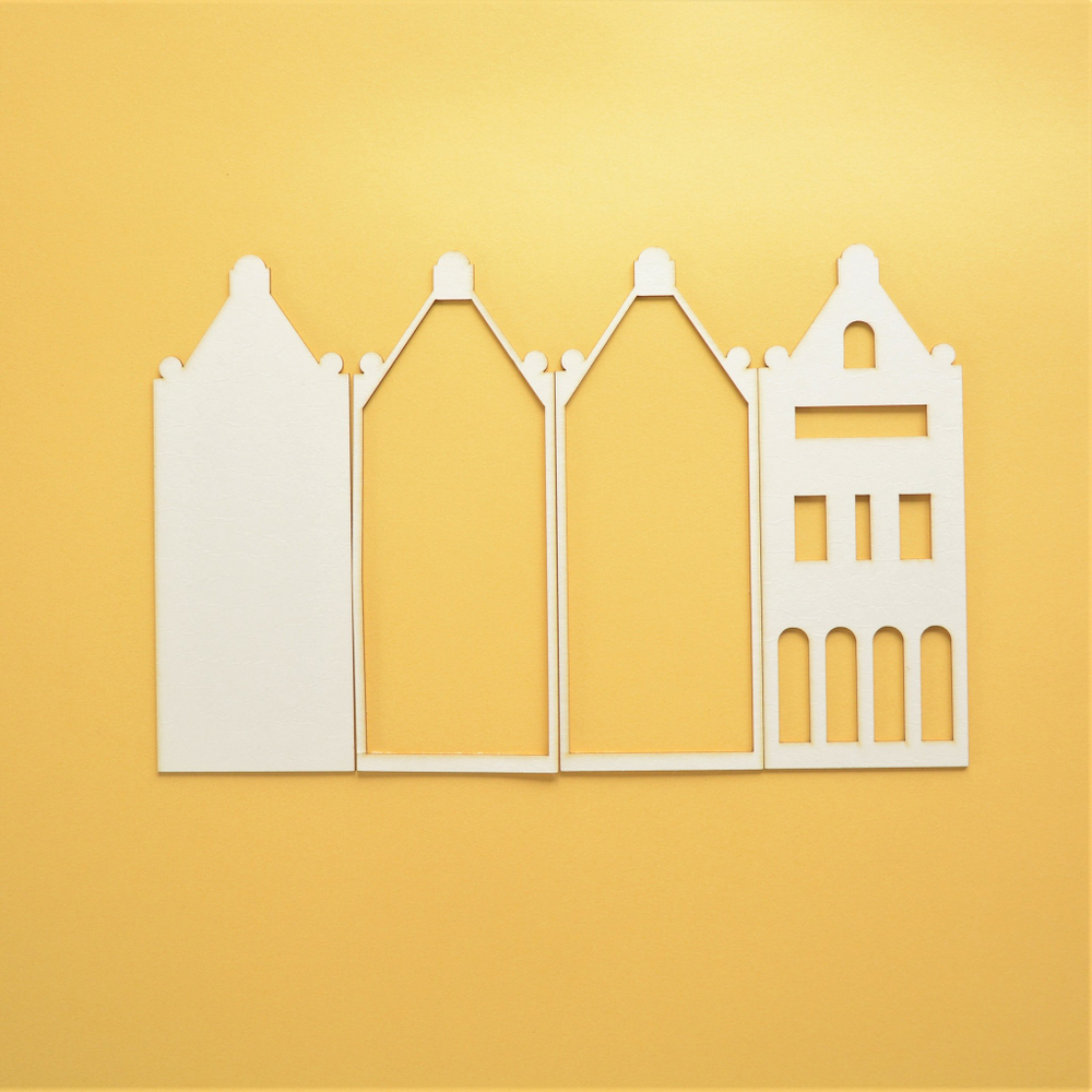 Заготовка для мастер-класса "Город Детства", Домик 1