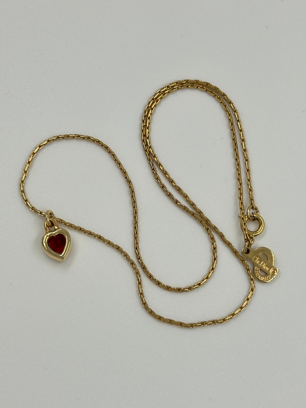 Миниатюрный кулон Сердце Christian Dior