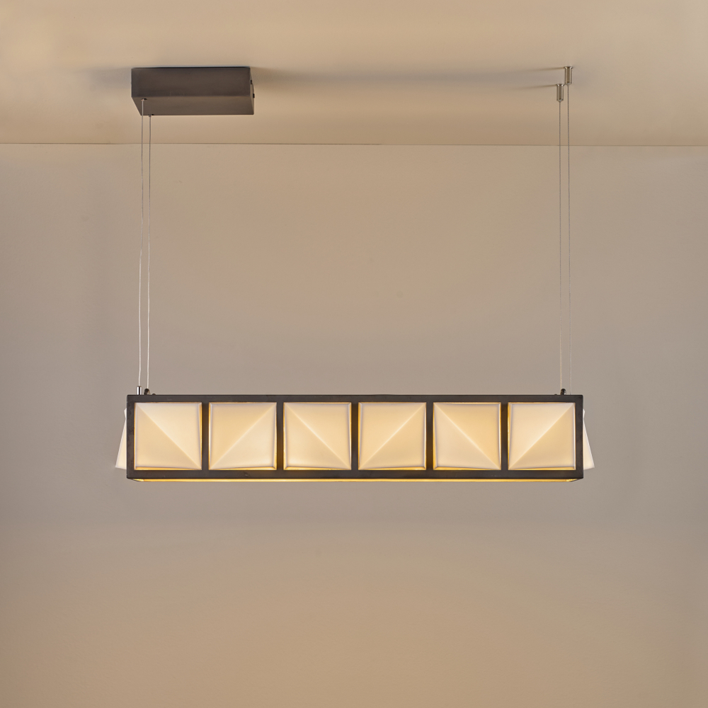 Подвесной светильник Davey Lighting Tiled Diner Pendant, арт. DP7633/BR/WE/NM