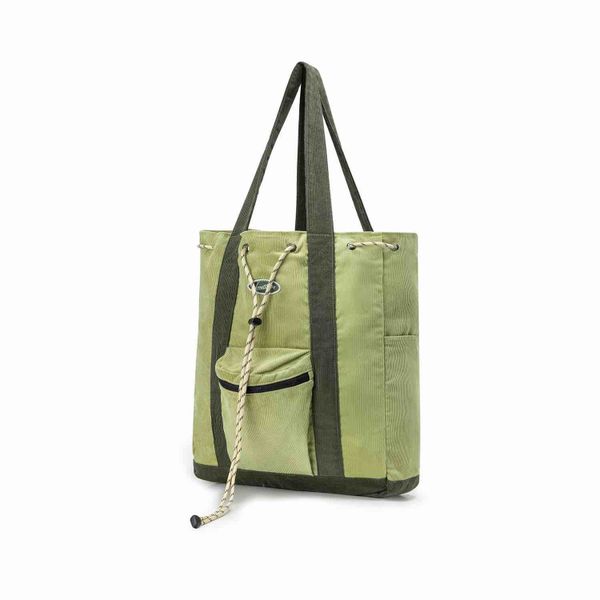 Шоппер Velvet series хаки - фото 5