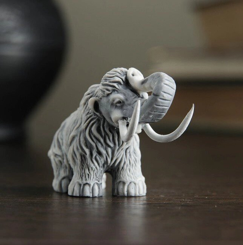 Сувенир "Мамонт 6 v.2" 3,5 см