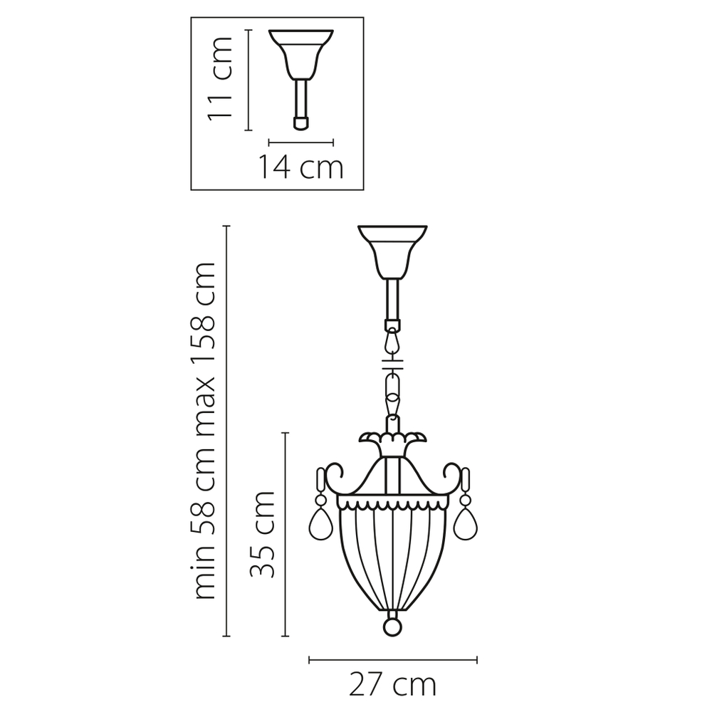 Подвесная люстра Schon Lightstar Premium 790031