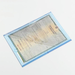 1717601 Свидетельство о рождении мальчика "Мои первые документы" с карманом для бирки