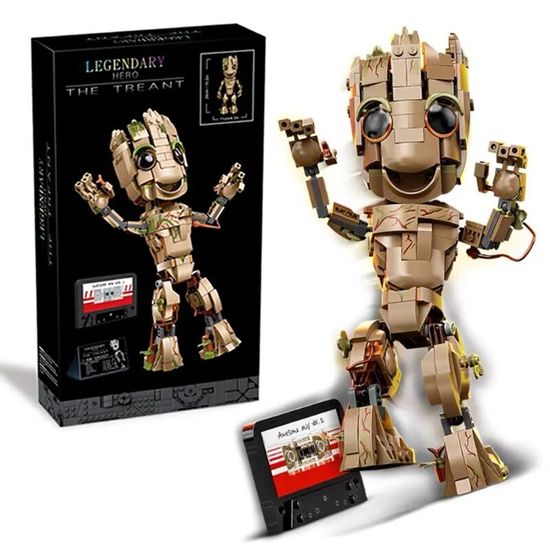 Конструктор Супер герои Марвел "Стражи Галактики : Грут "476 деталей