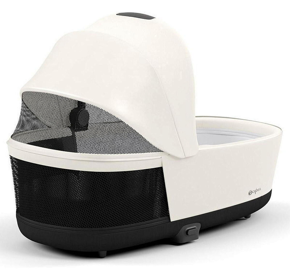 Коляска Cybex Priam IV Rosegold complete Cloud G Moon Black Plus Base G 3 в 1 Off White