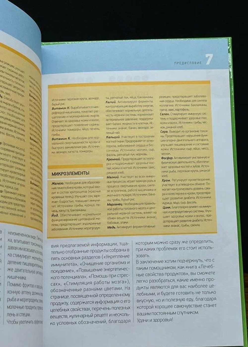 Лечебные свойства продуктов