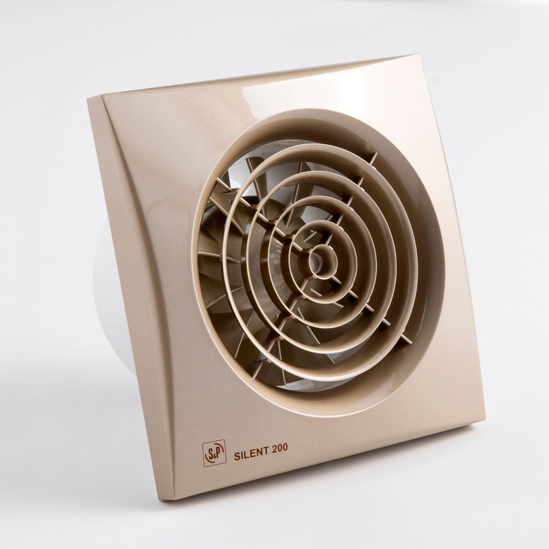 Накладной вентилятор Soler Palau SILENT-200 CZ CHAMPAGNE