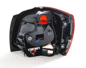 Задние фонари VW Polo 5 6R red smoke led