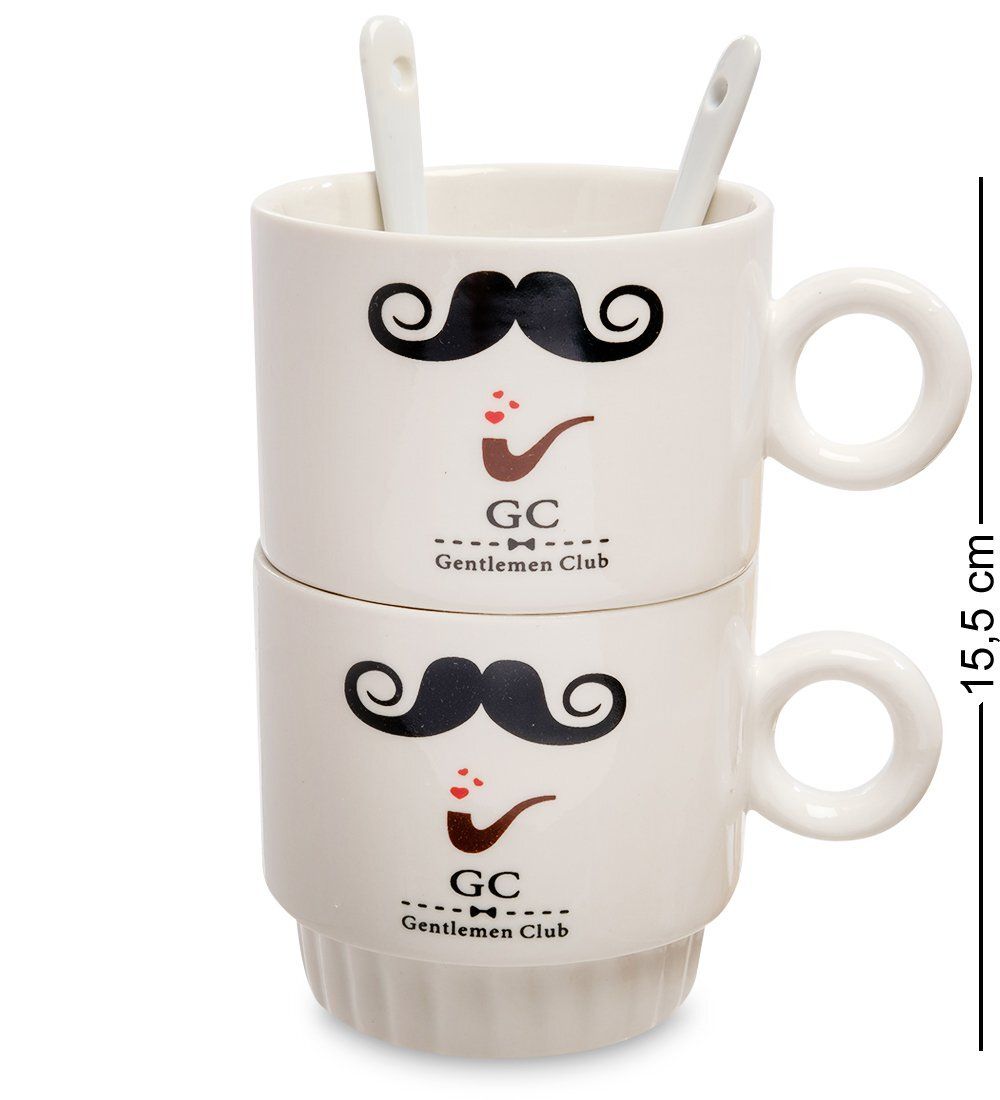 GAEM Art MUG-172/2 Набор из двух кружек «Клуб джентельменов»