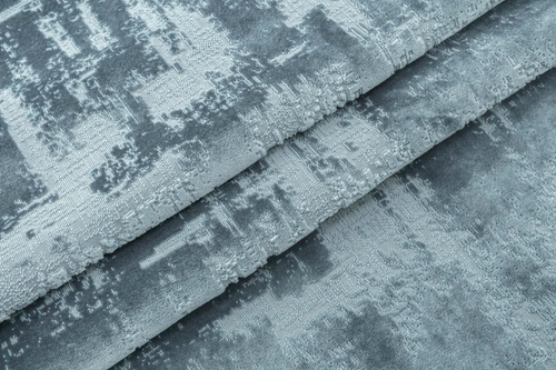 AURUS 11 мебельная ткань велюр, синий, ширина 1,4 м