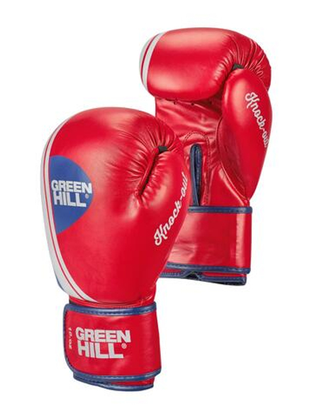 BGK-2266 Боксерские перчатки KNOCKOUT красный