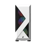 Компьютерный корпус 1STPLAYER FIREROSE F3-A ATX TG LED White