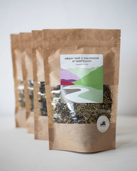 Иван чай с малиной и чабрецом (крафт пакет)