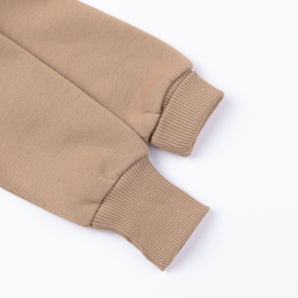 Комбинезон с капюшоном и карманами "Песок" утепленный