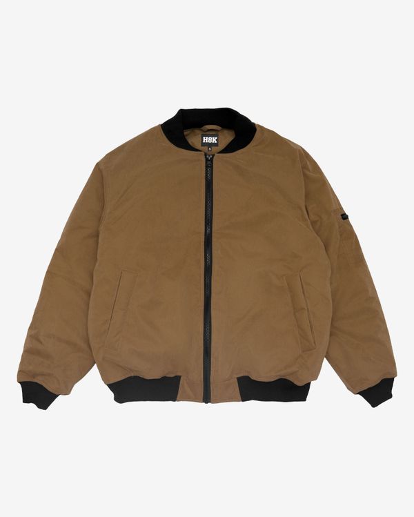 Бомбер Лого Утеплитель 150 мембрана Хаки - фото 1