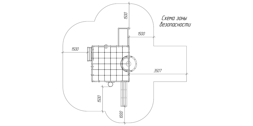 Детская площадка Савушка КУБ-1 (махагон)