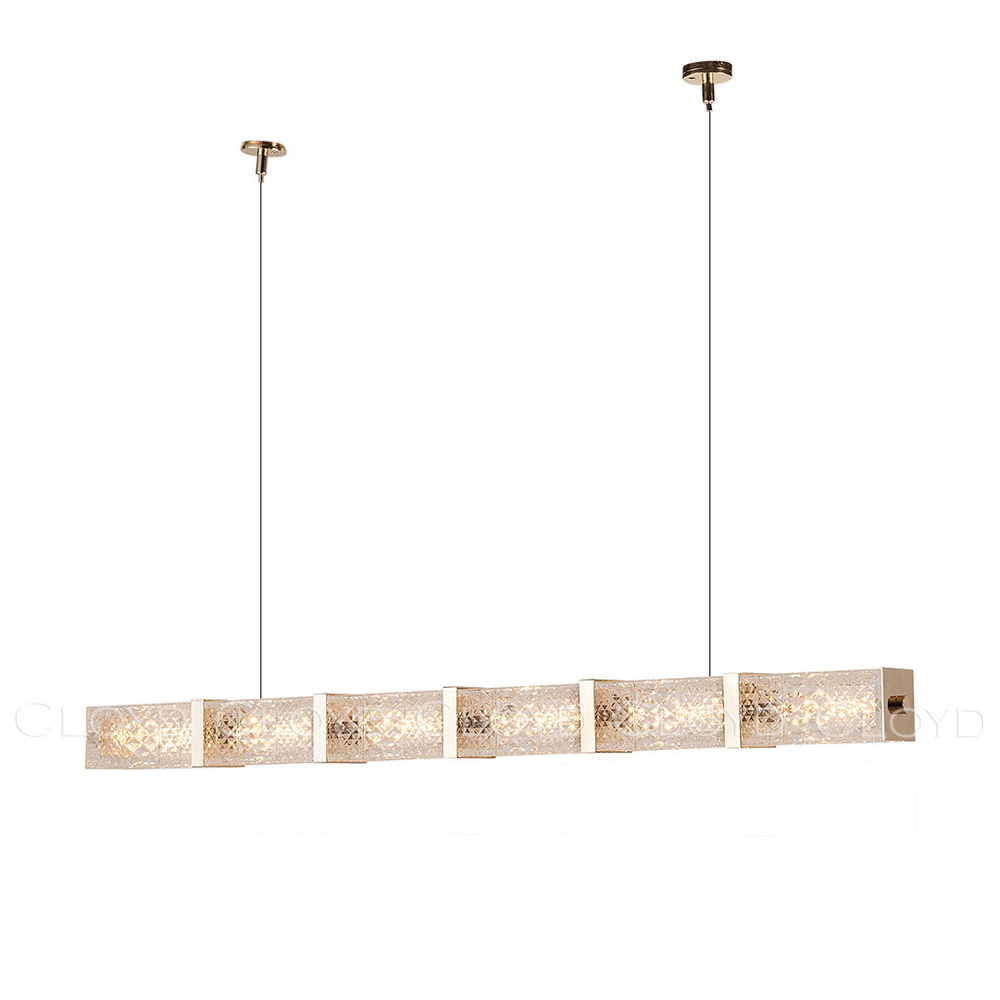 Подвесной светильник Cloyd PROMENADE P1 / шир. 110 см - золото (арт.11527)