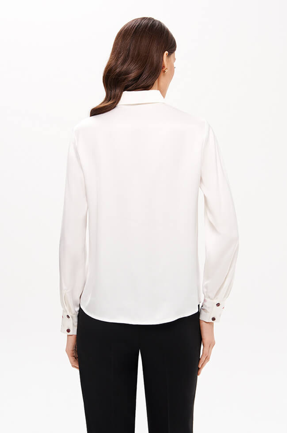 23416 Блузка женская (молочный)