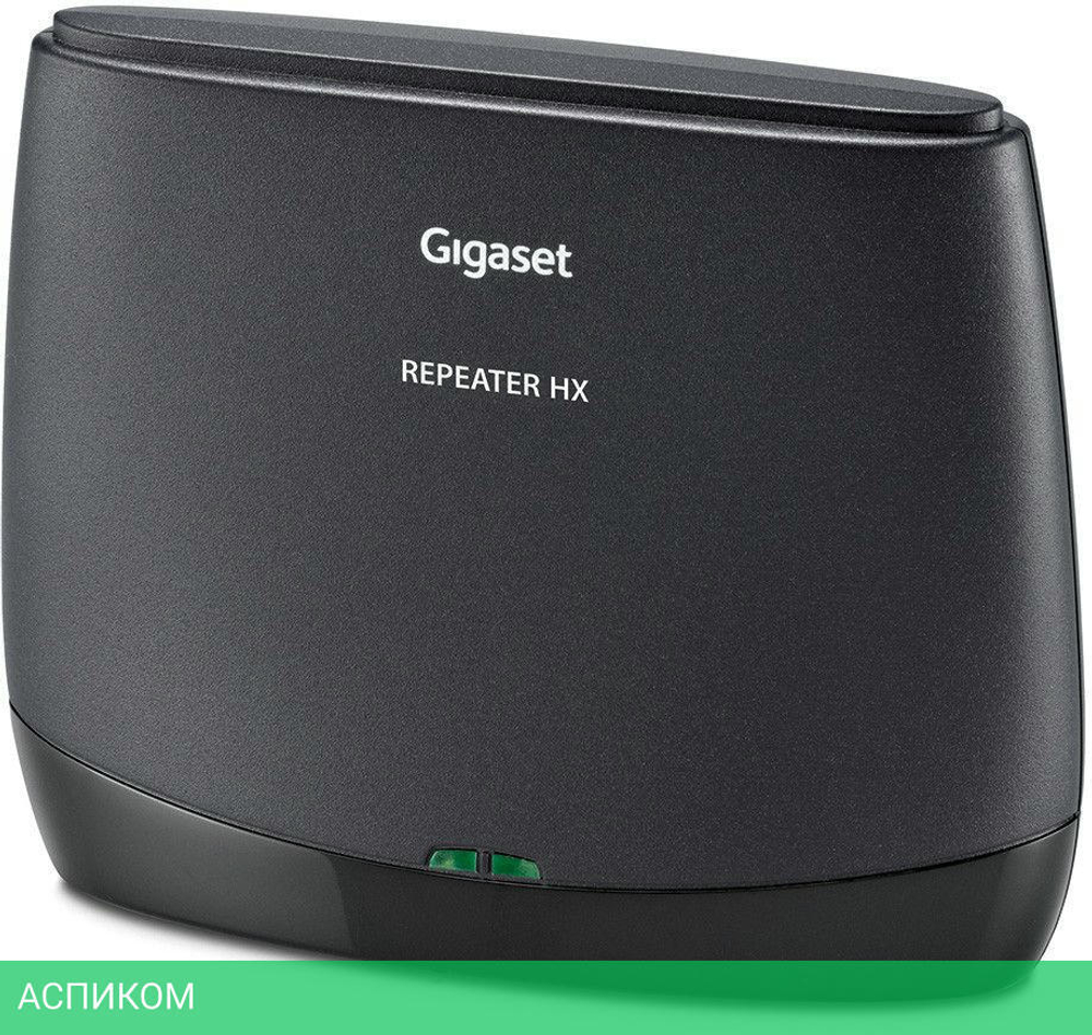 Радиотелефон DECT Gigaset Repeater HX IM черный (S30853-H603-R101)
