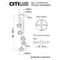 Подвесной светильник Citilux Дуэт CL719052