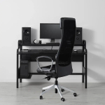 Игровой стол -  IKEA FREDDE/STYRSPEL, ФРЕДДЕ/СТУРСПЕЛ, 140х74х73 см, черный