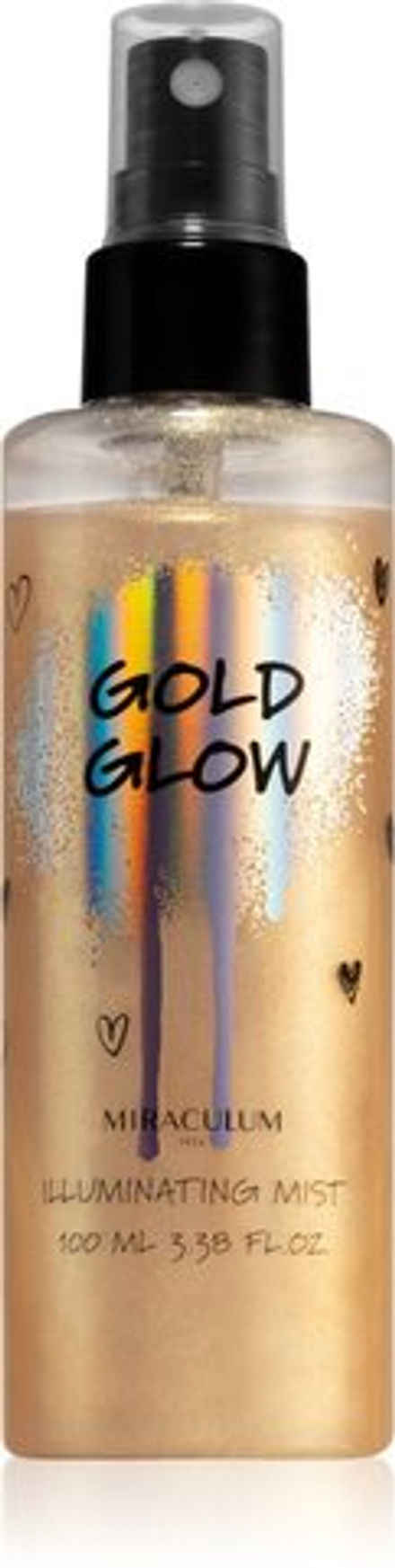 Miraculum Girls Collection Gold Glow - осветляющая дымка для лица и тела /  z brokatem 100  ml  / GTIN 5900793050952