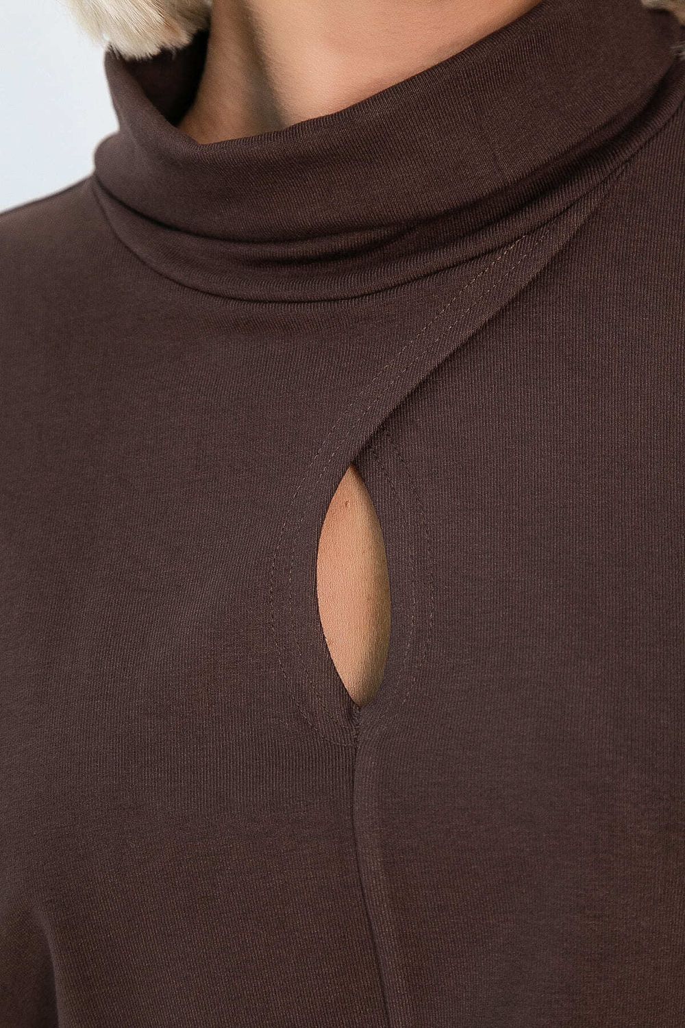 Джемпер Тринити (коричневый) Б14241-1М LT Collection