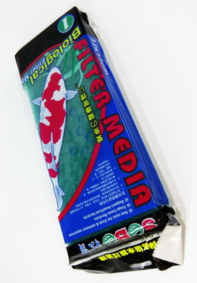 VladOx Фильтрующий материал синтепон мелкопористый, губка -пластина- Зеленый 32*12*2 см