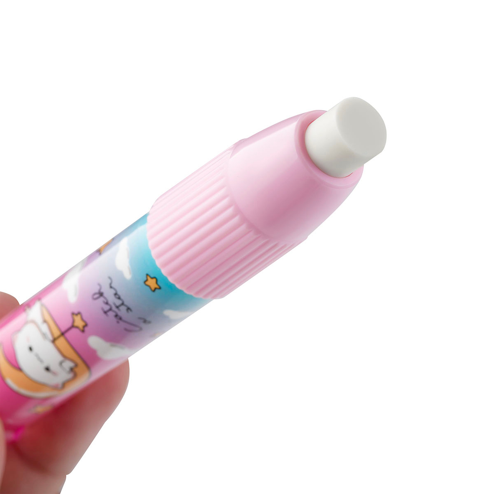 Ластик "Meow", 115*18*18мм, ТПР, пластиковый футляр