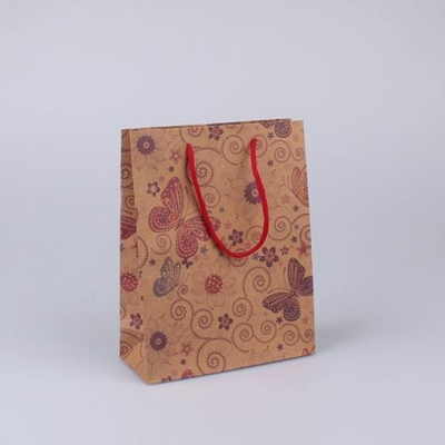 Набор из 12 подарочных пакетов "Бабочки" 19х8х24см