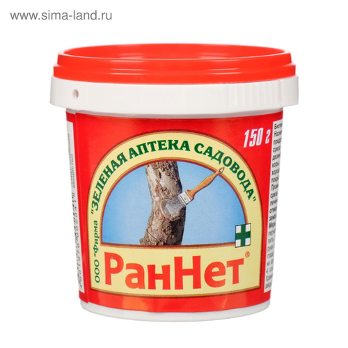 Паста для заживления повреждений садовых деревьев РанНет 150г
