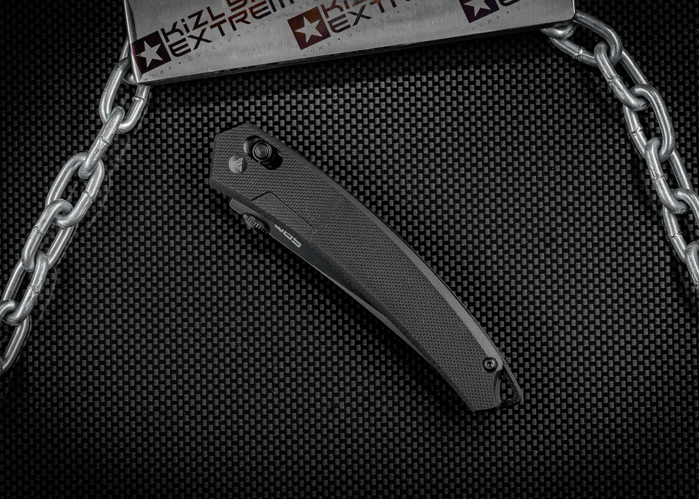 Складной нож SRM 9211-GB Satin сталь 8Cr13MOV рукоять Black G10