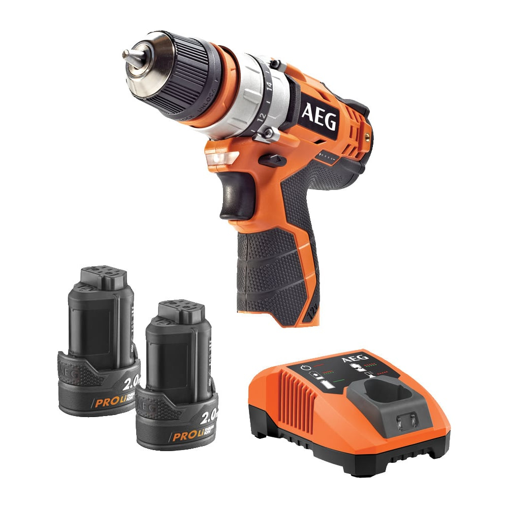 Аккумуляторная дрель-шуруповерт AEG BBS12C2 LI202B 4935446693