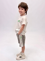 Комплект (футболка+шорты) трикотажный для мальчика 2-8 лет