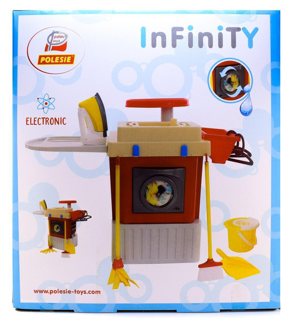 Игровой модуль "Infinity basic" №3 (со стиральной машиной) коробка (Полесье)