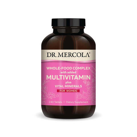 Whole-Food Complex with added Multivitamin plus Vital Minerals for Women 240 таблеток Dr.Mercola